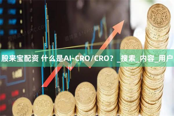 股来宝配资 什么是AI-CRO/CRO？_搜索_内容_用户