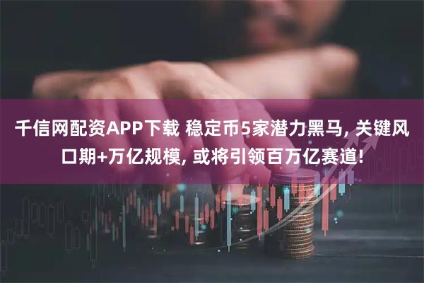 千信网配资APP下载 稳定币5家潜力黑马, 关键风口期+万亿规模, 或将引领百万亿赛道!